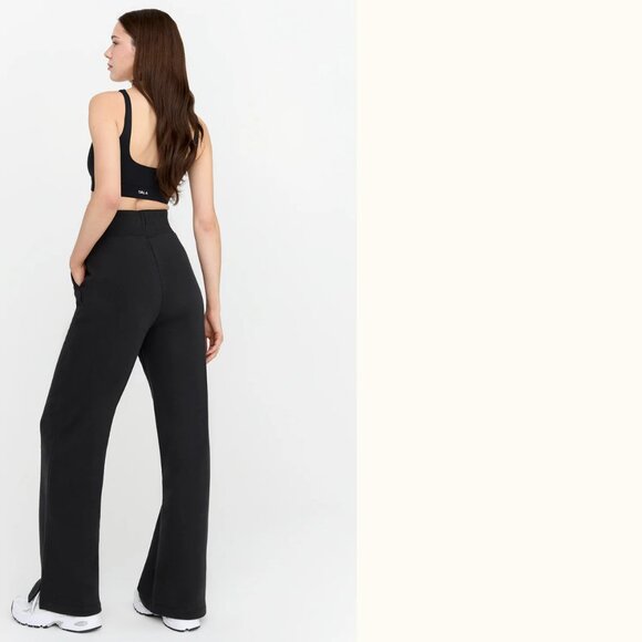 TALA Everyday Wide Leg Jogger - Milk - M - New Without Tags - Picture 3 of 5